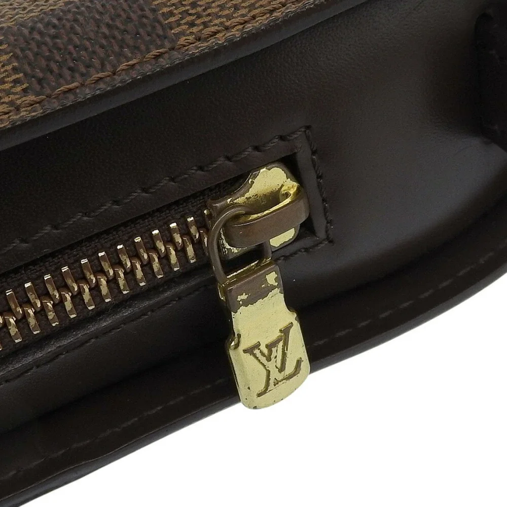 LOUIS VUITTON Brown Damier Clutch Bag